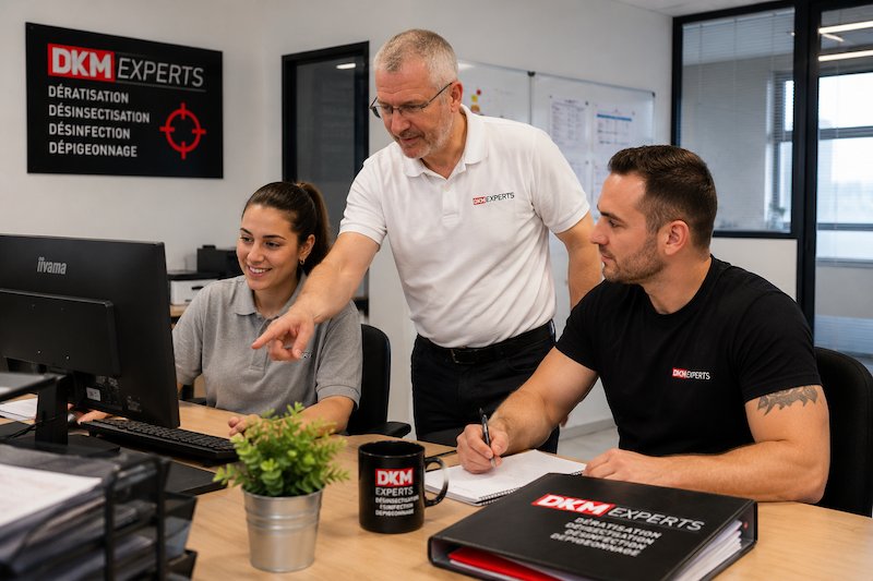 Équipe DKM Experts accompagnant une entreprise dans le suivi de sa progression sur les exigences IFS Food